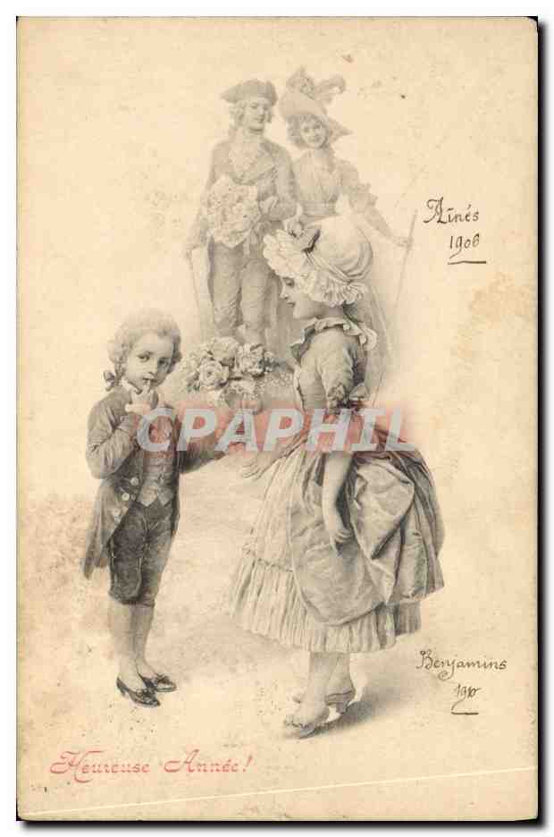 CPA Fantaisie Femme Illustrateur Enfants