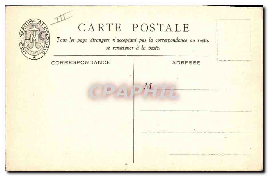 CPA Illustrateur Haffner Bateau Vapeur colonial de riviere  — Back