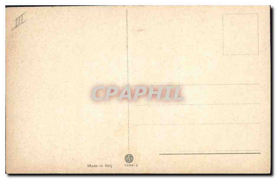 CPA Fantaisie Fleurs  — Verso