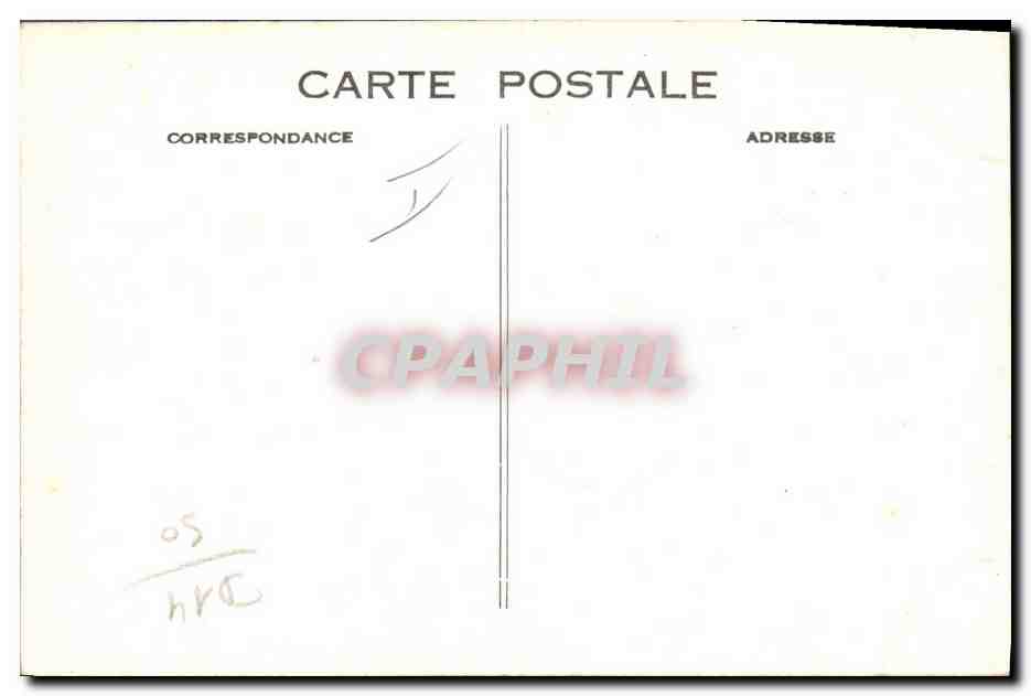 CPA Phare Trouville Le depart du bateau du havre — Rückseite