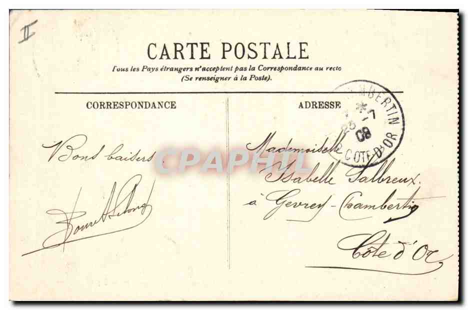 CPA Phare Boulogne sur Mer Bateaux faisant voile vers l'Islande pour la grande peche Bateaux a voile — Rückseite