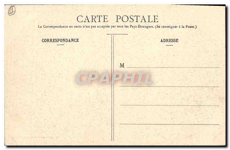 Le Pouliguen - Penchateau - La Tour Rochereau — Collection A. Thuret, édit. Nantes — Achterkant