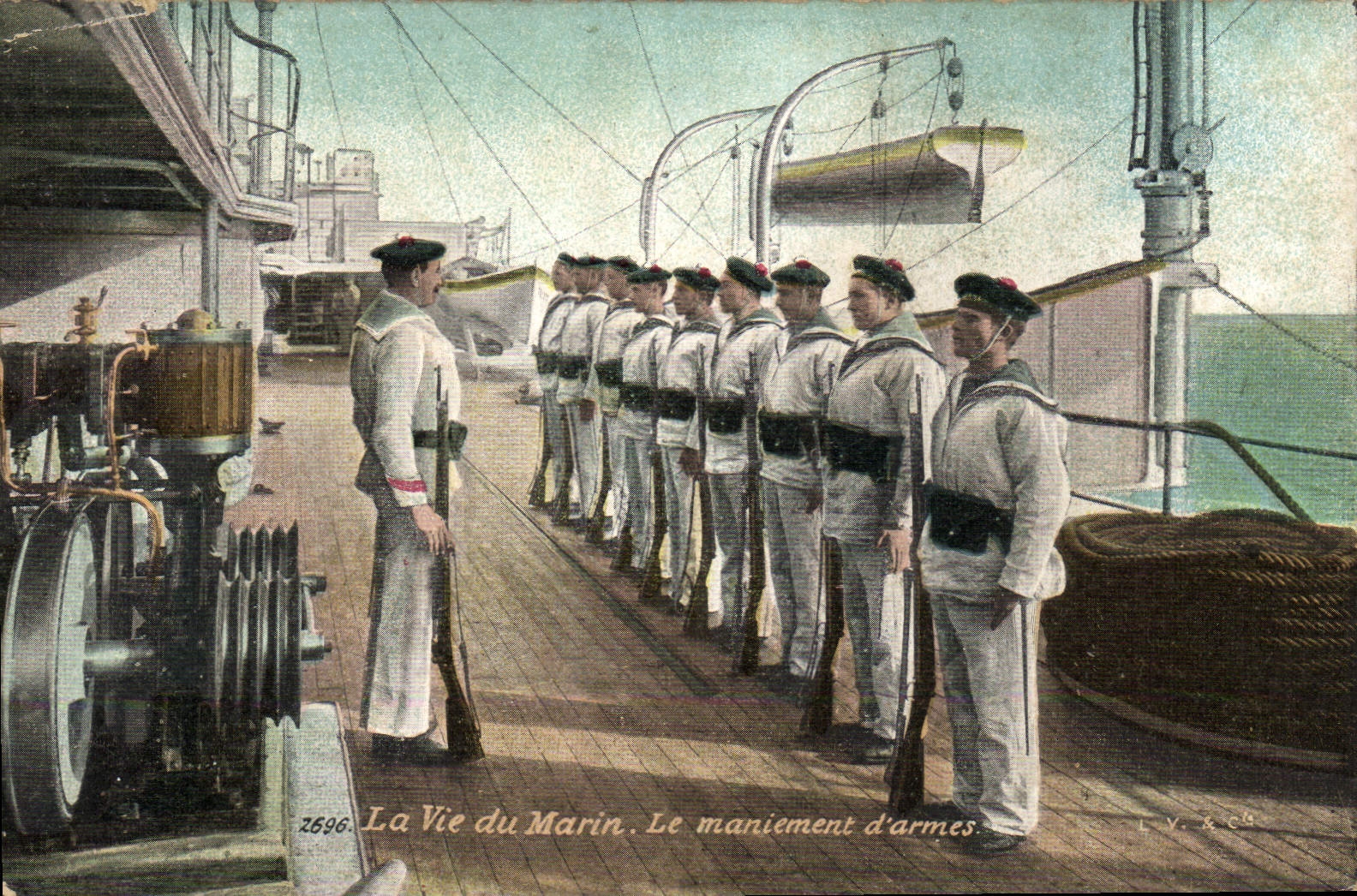 La Vie du Marin — Le maniement d'armes — L.V. & Cie