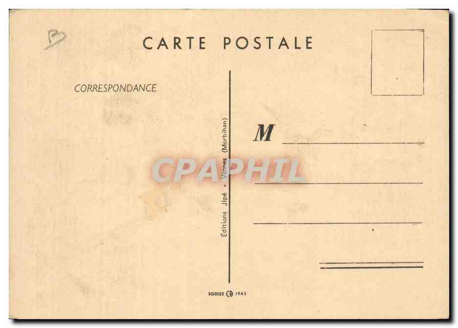 CPM Militaria Descendants des Gaulois Jean de Preissac — Rückseite