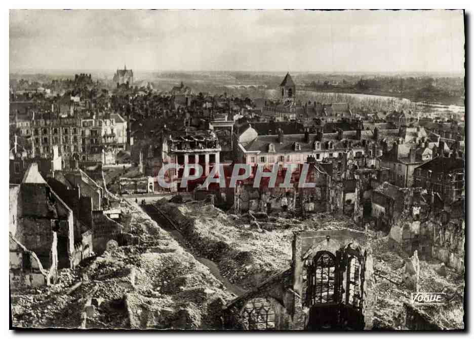 Orléans — Vue panoramique prise de Saint-Paul — Éditions Vogue