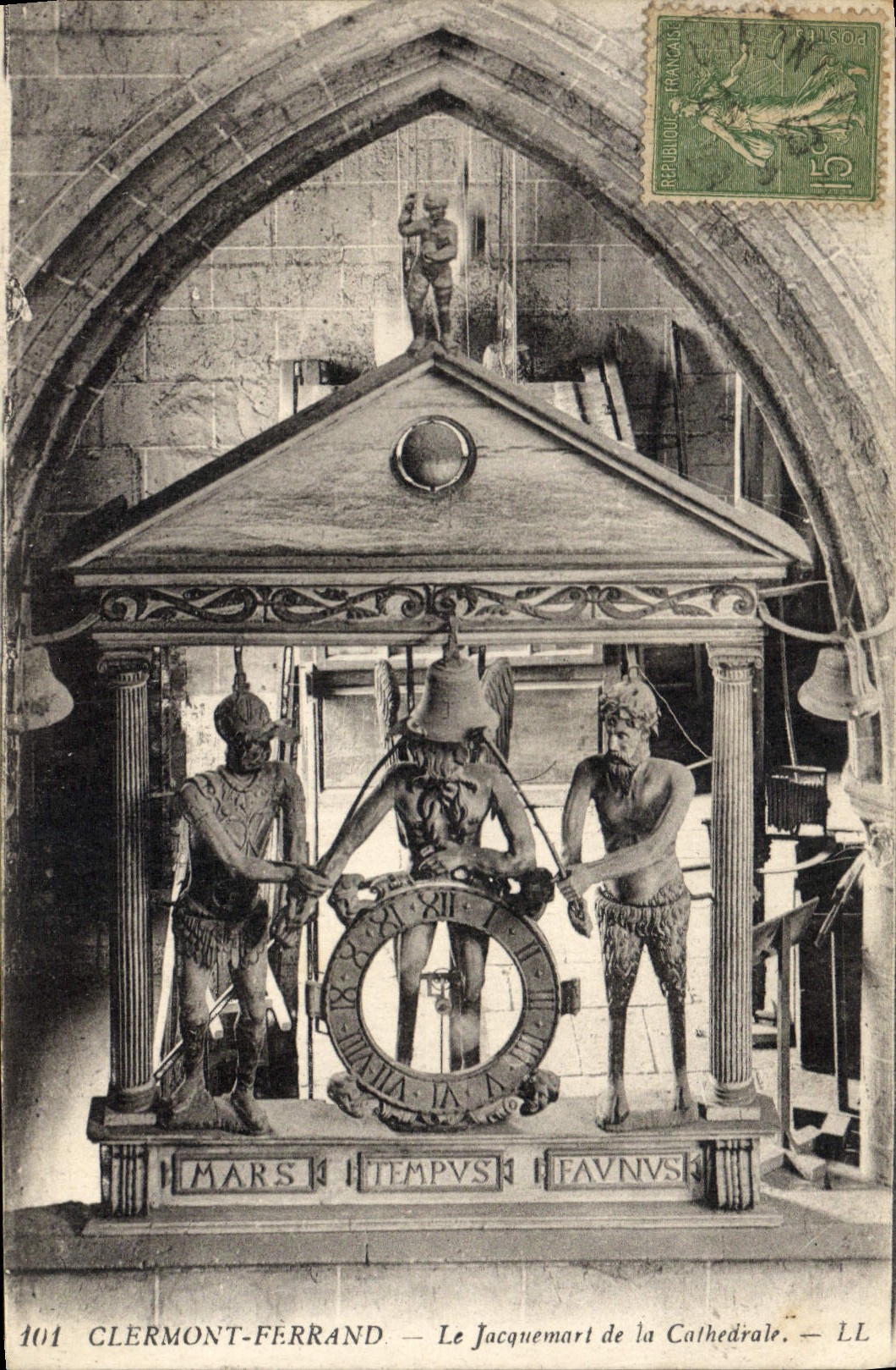 Clermont-Ferrand — Le Jacquemart de la Cathédrale — LL