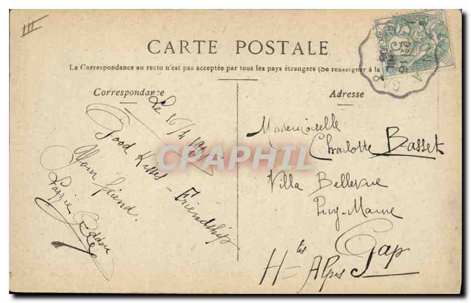 Je sais qu'elle est belle ! — M.J.S. — Pleiotier — Verso