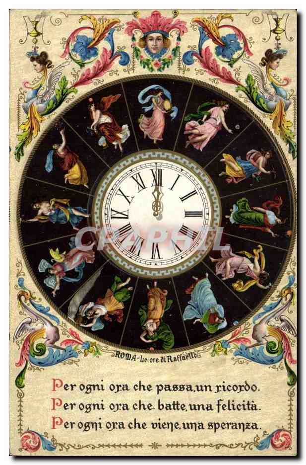 Roma - Les heures de Raffaello — Propriété Artistique E. SBORGHI - Florence