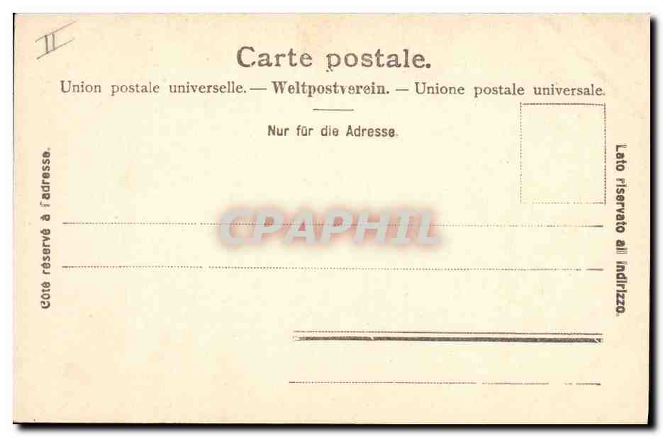 CPA Horloge Bern Cadran et mecanisme de la Tour de l'Horloge — Rückseite