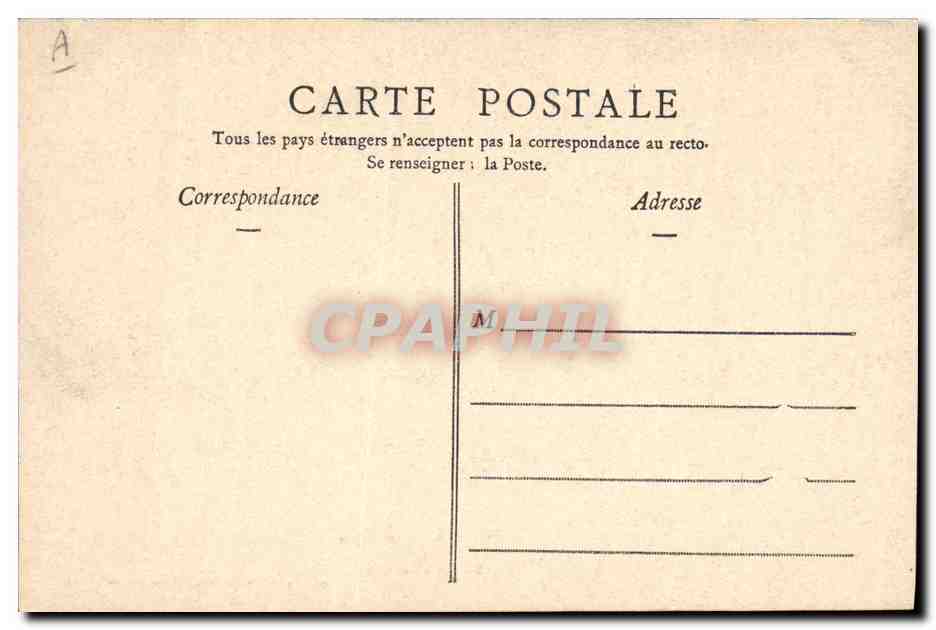 CPA Moet et Chandon Station d'electricite — Rückseite