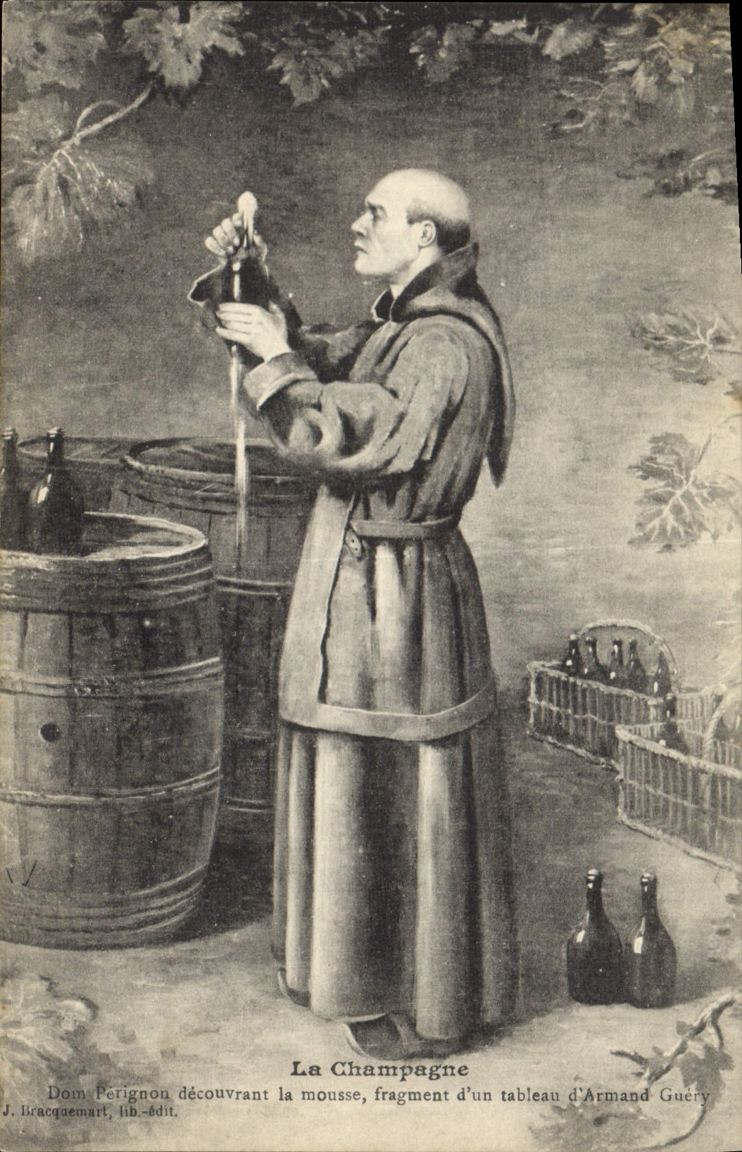 CPA Champagne Dom Perignon