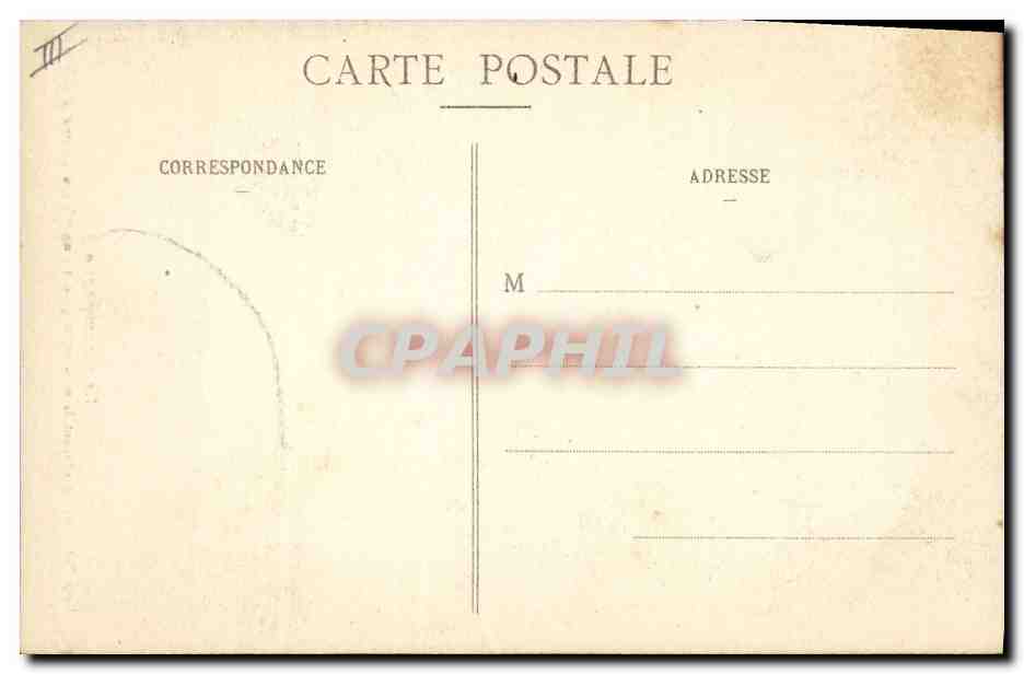 CPA Champagne Dom Perignon — Rückseite