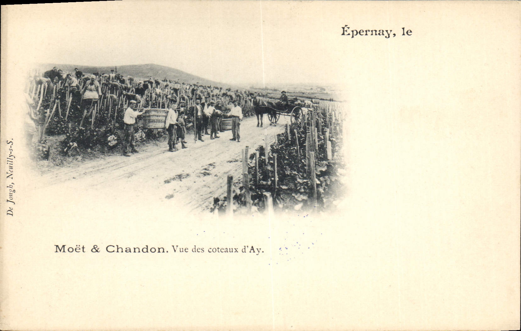 CPA Champagne Epernay Vue des coteaux d'Ay