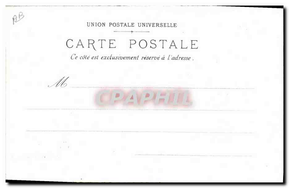 CPA Champagne Maison Moet & Chandon Mise en bouteilles — Rückseite