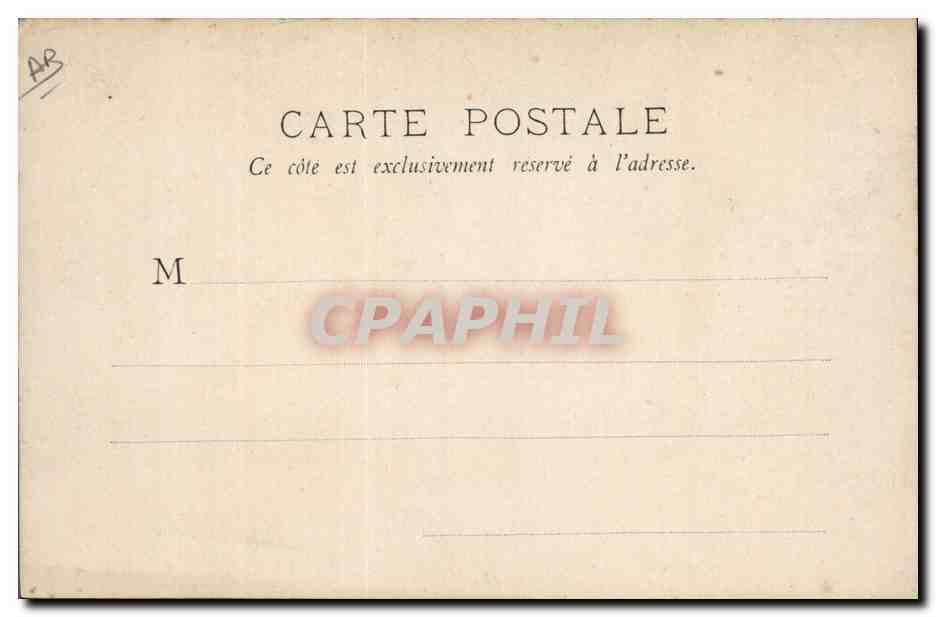 CPA Champagne Moet & Chandon Epernay — Rückseite