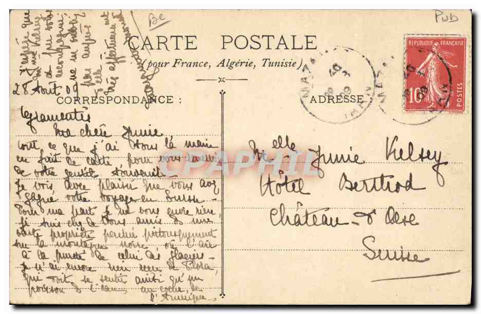 CPA Publicite Cacao Bensdorp Gentil coquelicot Enfants  — Rückseite