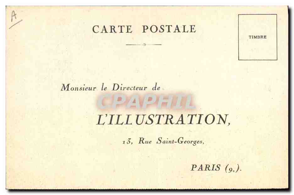 Carte postale publicitaire — Abonnement L'Illustration — Éditeur L'Illustration, Paris