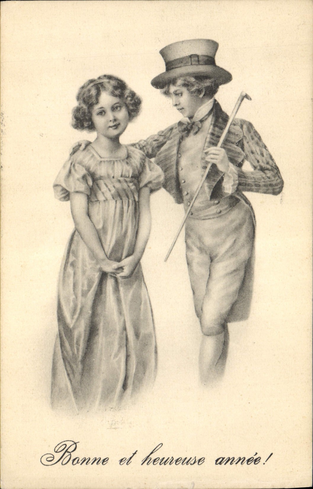 CPA Fantaisie Femme
