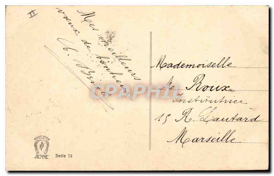 CPA Fantaisie Enfants — Rückseite