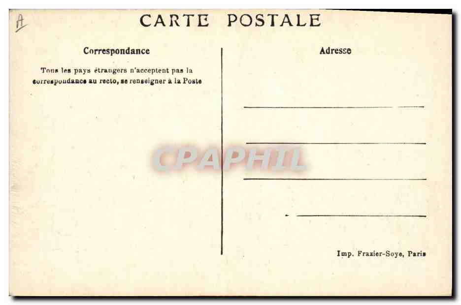 Embarcaciones de vapor de pesca — Serie 11 — Ligue Maritime Française, 8 Rue La Boétie, Paris — Reverso