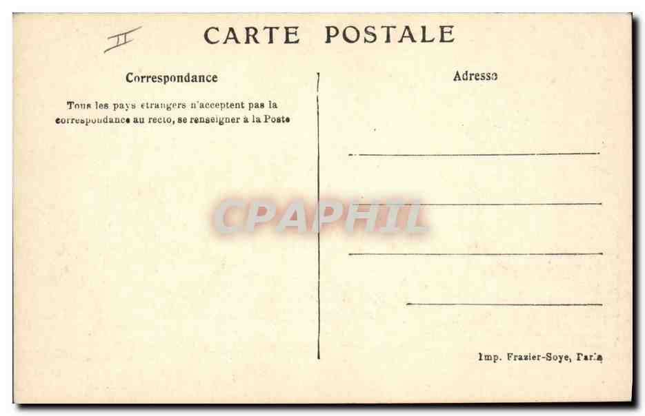 La Marine Française — 2. Croiseurs et avisos — Ligue Maritime Française, 8, Rue La Boétie, Paris — Verso