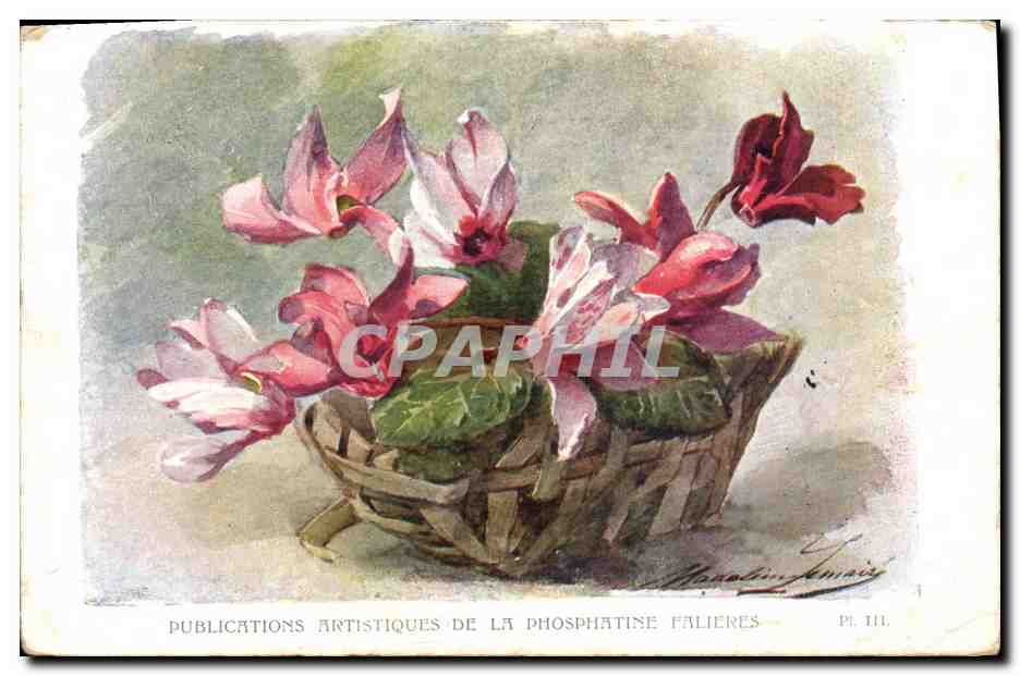 CPA Fantaisie Fleurs 