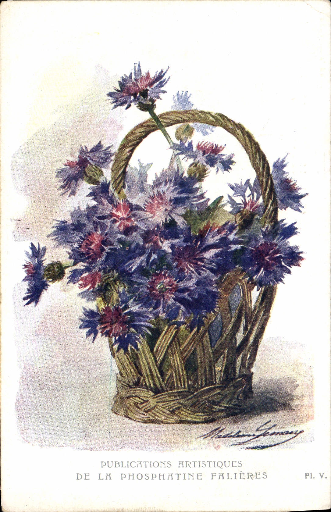 CPA Fantaisie Fleurs 