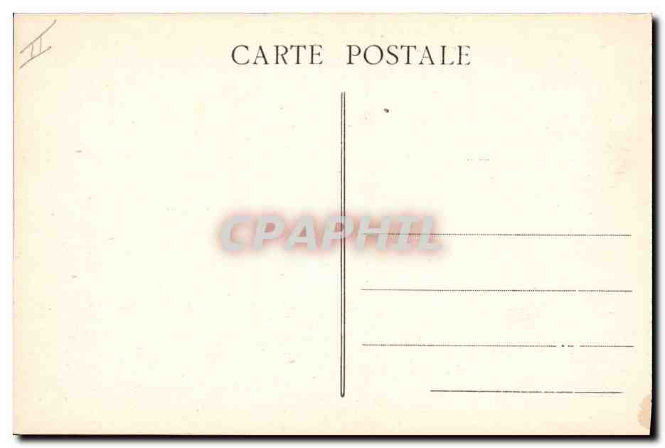 CPA Phare de la Tour du Jardin St Malo — Rückseite