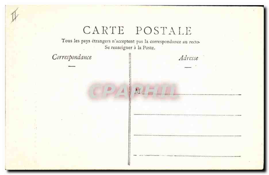 CPA Phare de Gatteville pres Barfleur — Rückseite