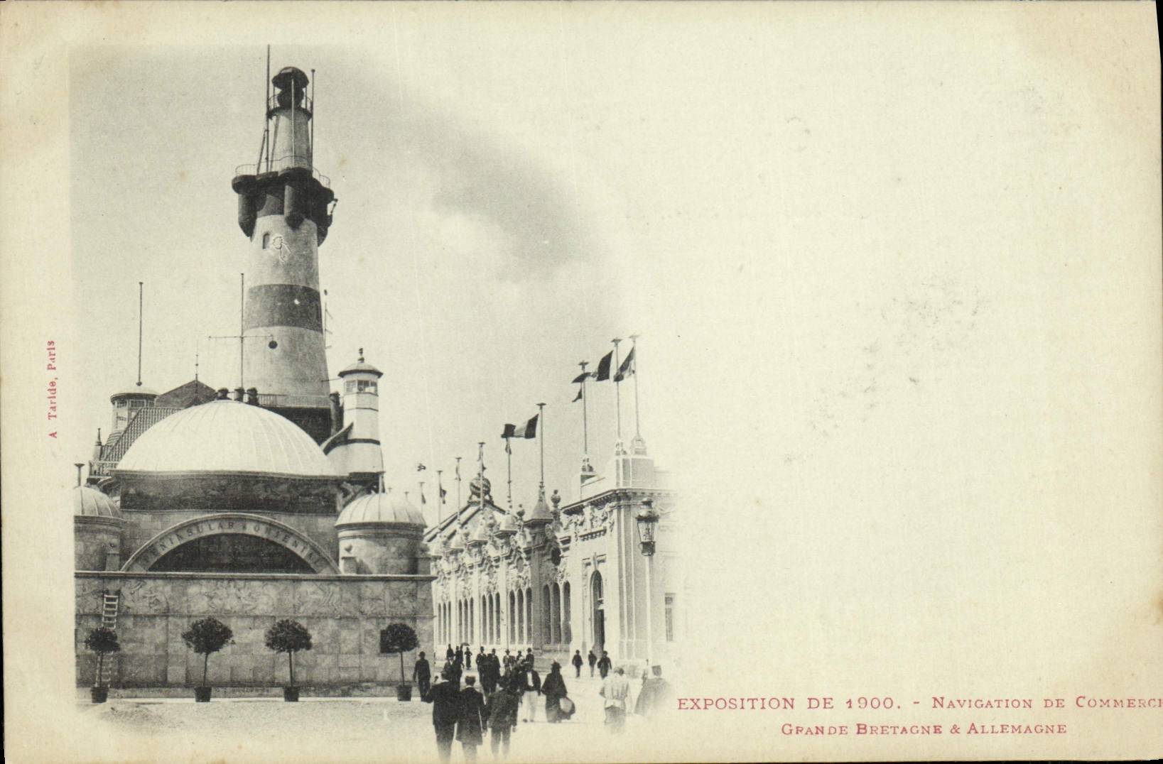 Exposition de 1900 - Navigation de Commerce - Grande Bretagne & Allemagne — A. Tardile, Paris