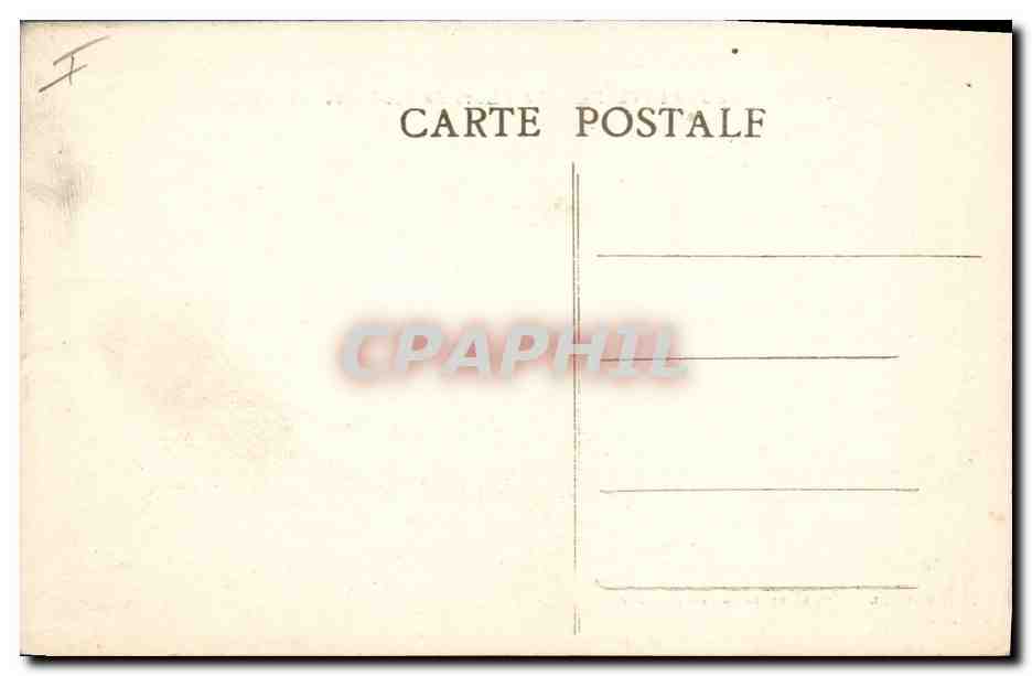 CPA Phare de Senequet Coutainville — Rückseite