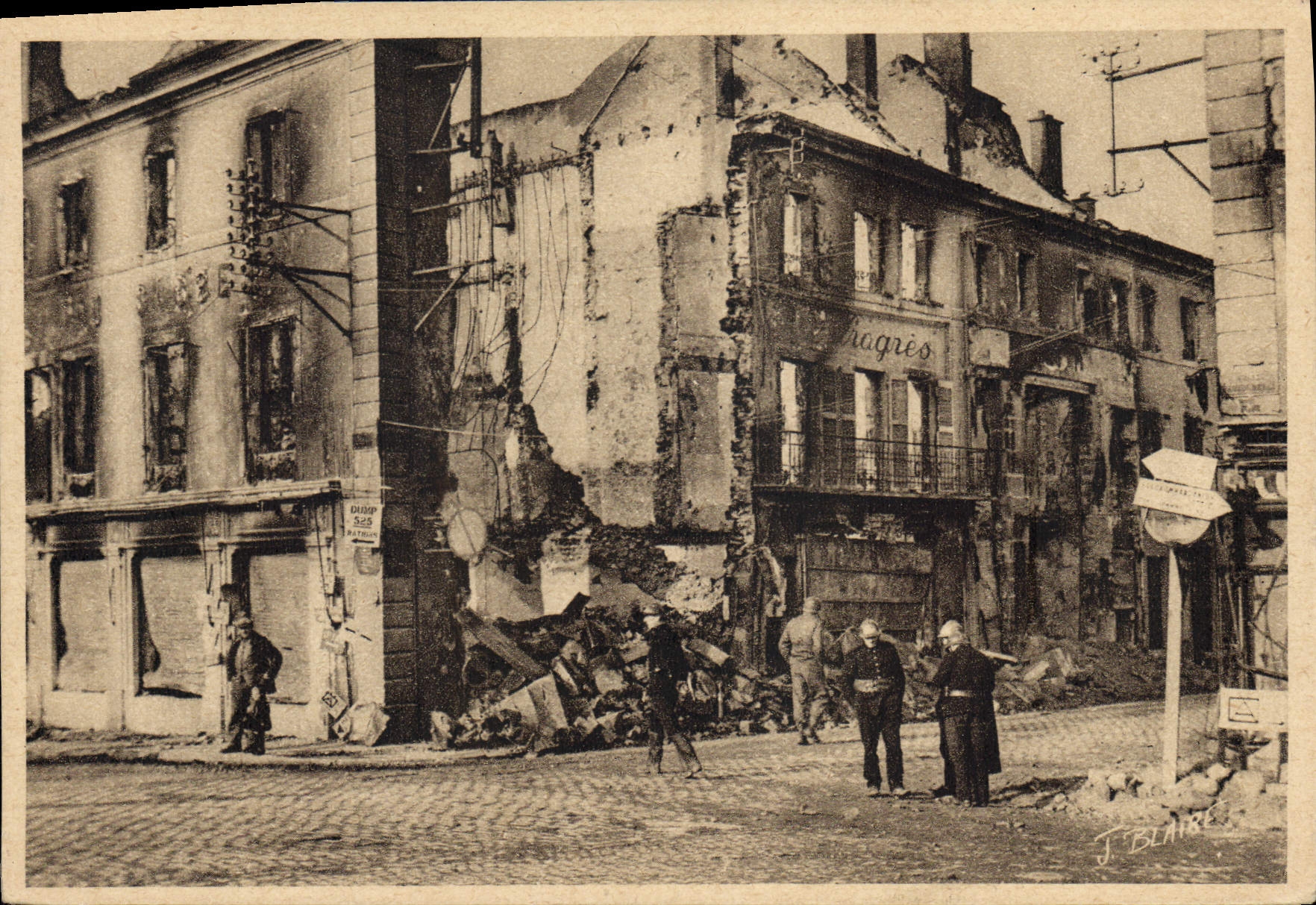 Saint-Dié (Vosges) — Incendie volontaire de la ville par les Allemands — Édition Loos, Saint-Dié