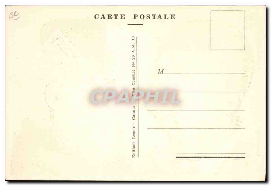 CPA Militaria Mussolini Adolf Hitler Nazi — Rückseite