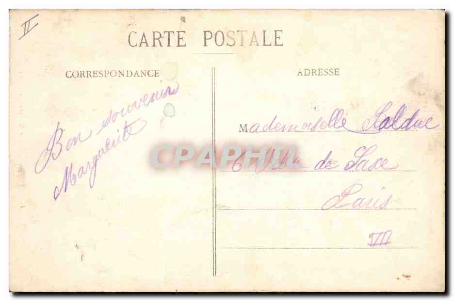CPA Horloge Beauvais L'Horloge de Verite — Verso