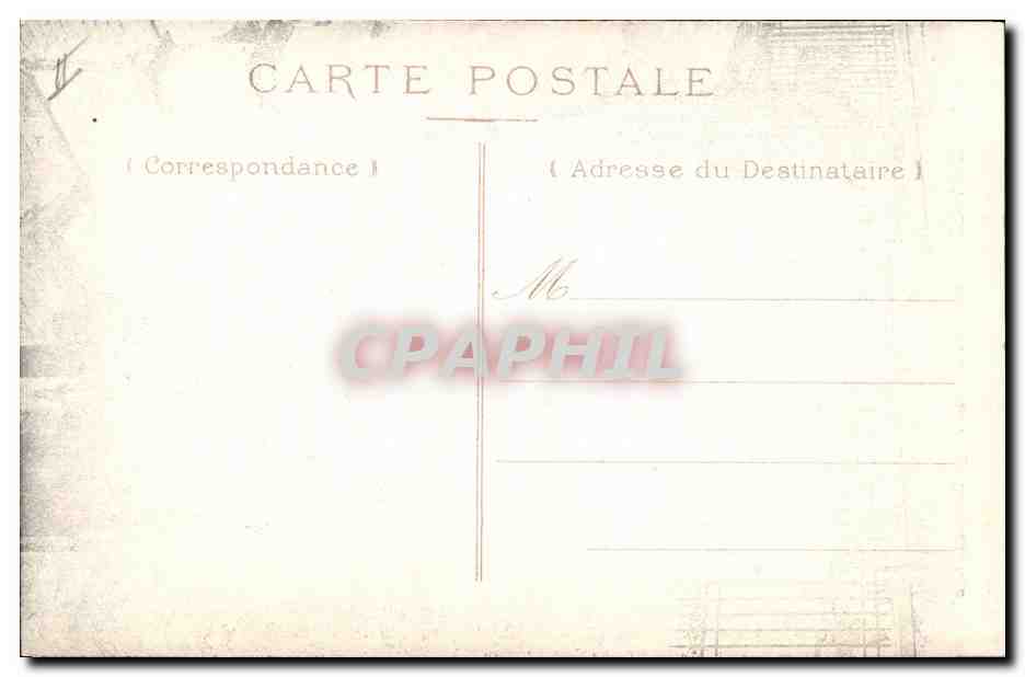 CPA Horloge Renaissance Cathedrale Chartres — Verso