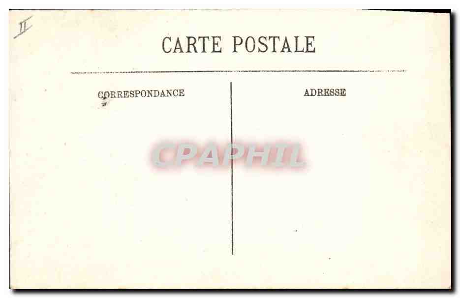 CPA Horloge Feurs Jacquemard — Rückseite