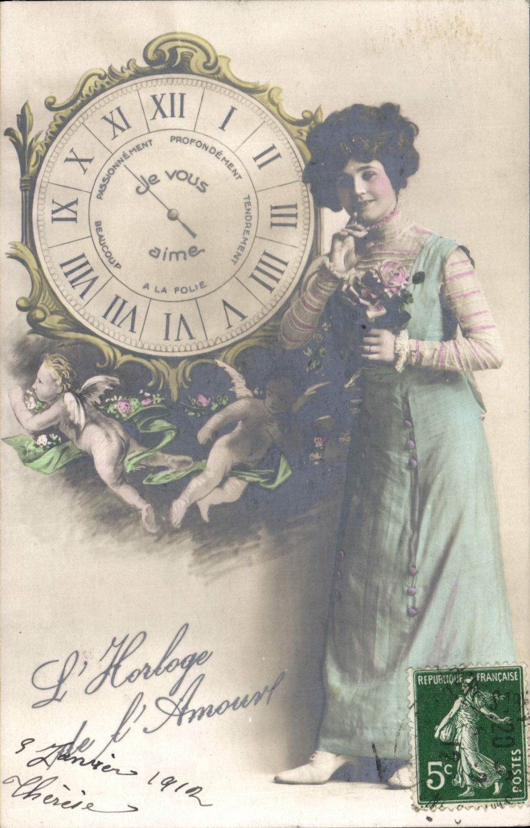 Horloge de l'Amour — L'Horloge de l'Amour — éditeur inconnu, n° de série non visible