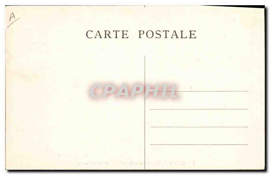 Le Queyras — Costume et Cadran Solaire — Imp. Pap. Chautard Briançon — Verso