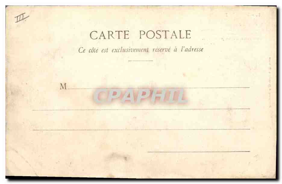 Vive la Russie — scène de café — Phototype A. Belbeast & Cie, Nancy — Verso