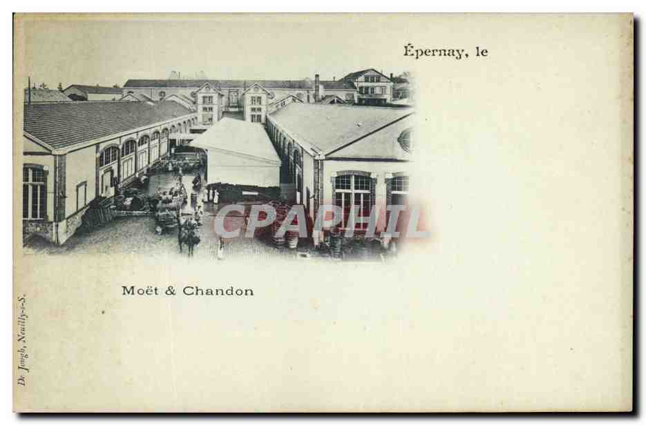 CPA Folklore Vin Vendange Champagne Epernay Moet & Chandon 