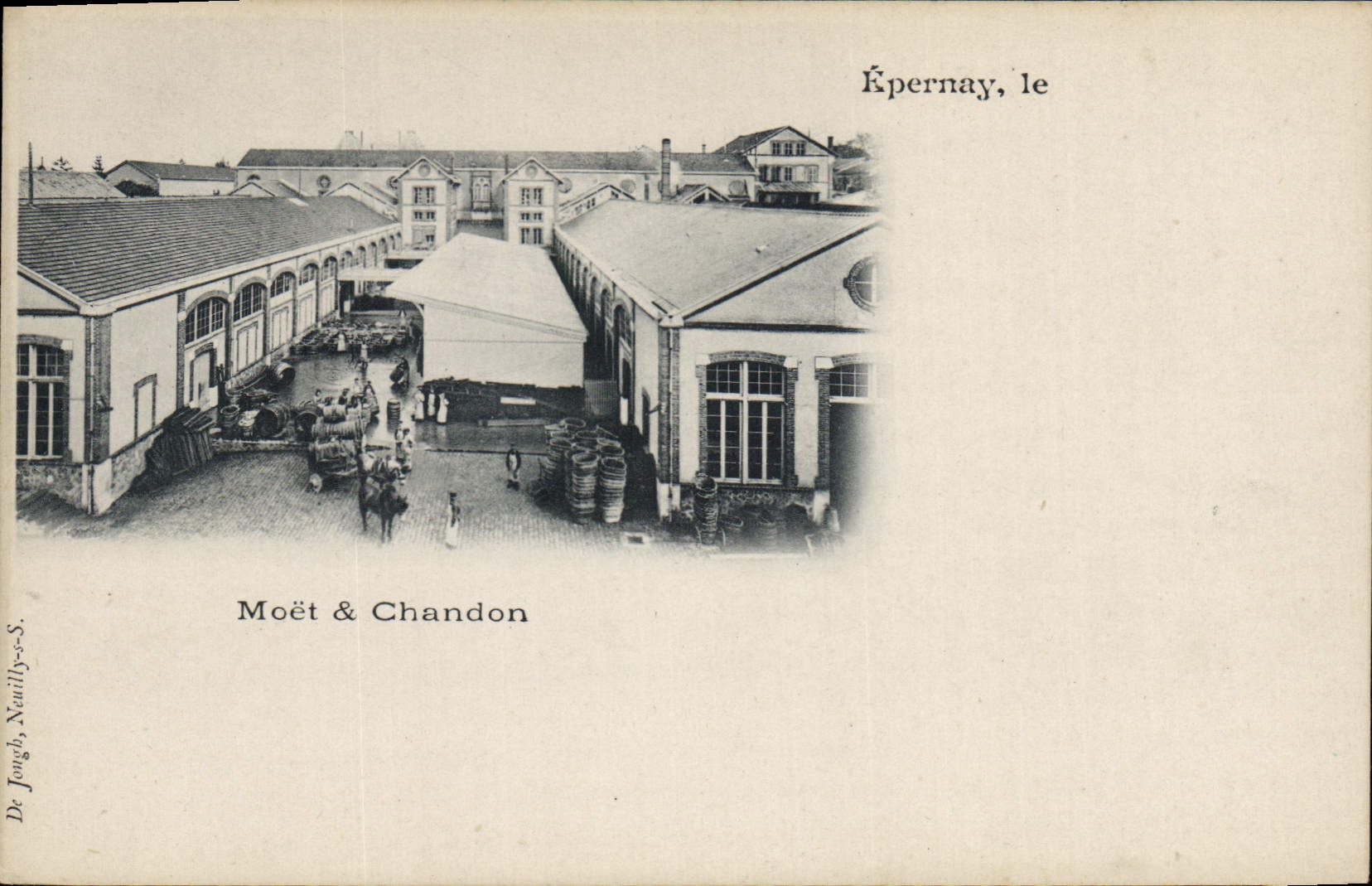 CPA Folklore Vin Vendange Champagne Moet & Chandon Epernay