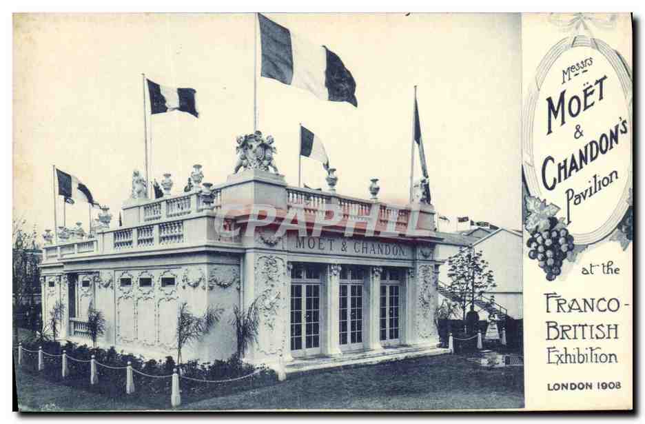 Pavillon Moët & Chandon — Exposition Franco-Britannique — Londres 1908