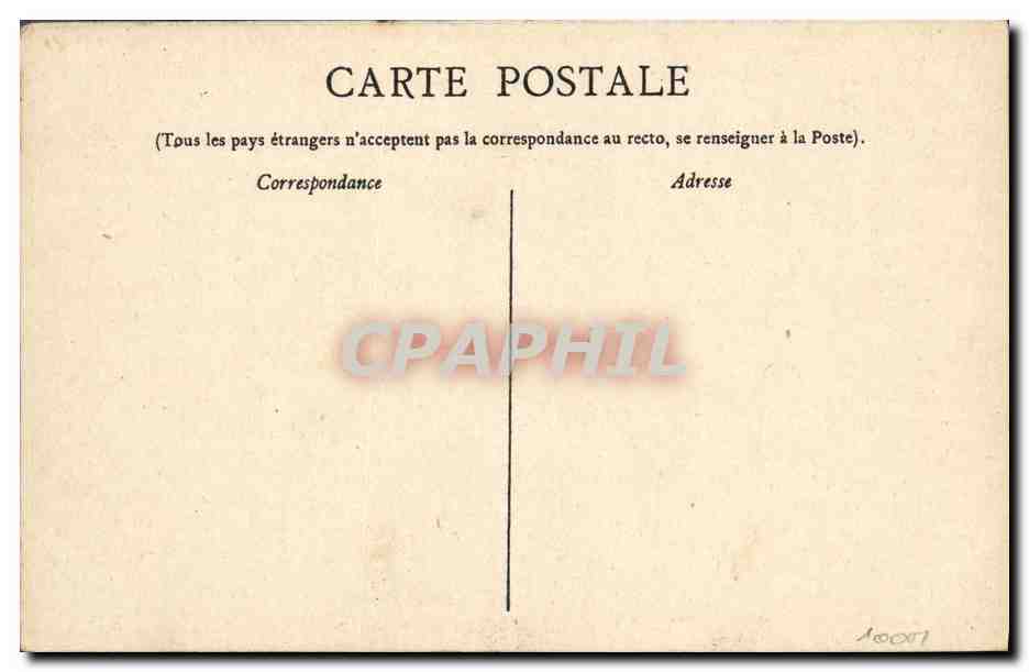 CPA Publicite Chocolaterie d'Aiguebelle Raphael Ste Marguerite — Verso