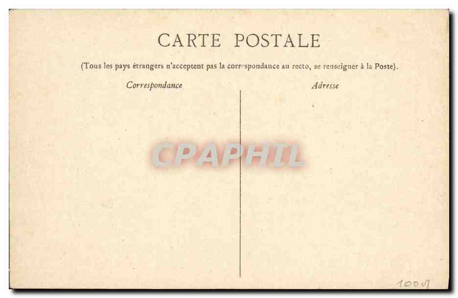 La Communion des Apôtres — Chocolaterie Delaunay — Éditeur Delaunay, n° de série non visible — Verso
