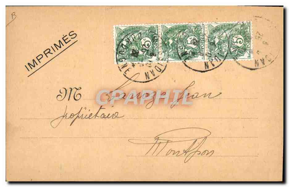 Fournils — 3e vente annuelle d'animaux reproducteurs — Fournils, 1926 — Verso
