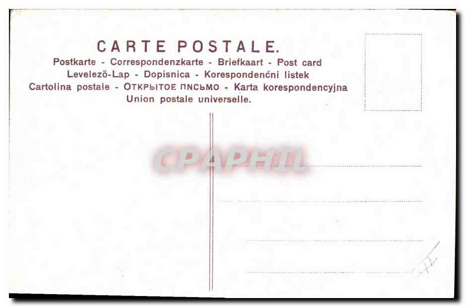 CPA Publicite Cacao Bensdorp Paysage Hollandais  — Verso