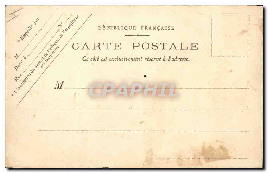 CPA Publicite Saint Galmier Source Badoit — Verso