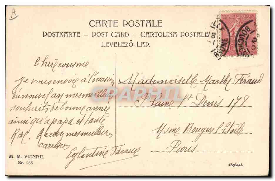 CPA Fantaisie Illustrateur Femmes  — Rückseite