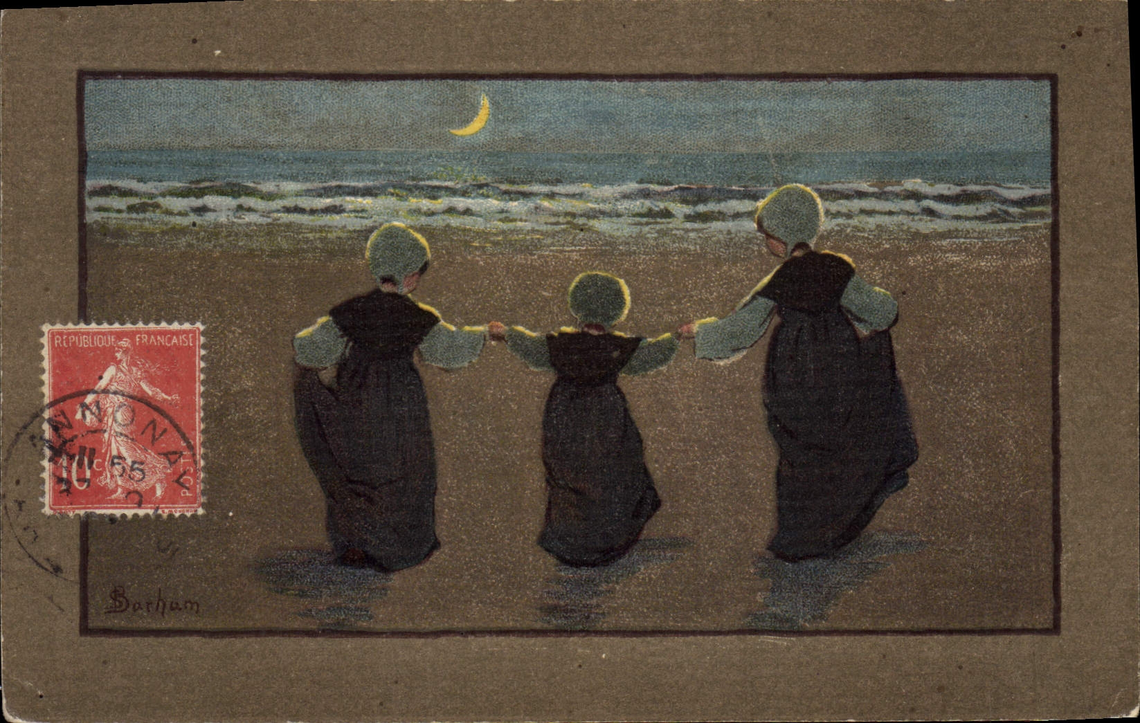 CPA Fantaisie Illustrateur Enfants Folklore 