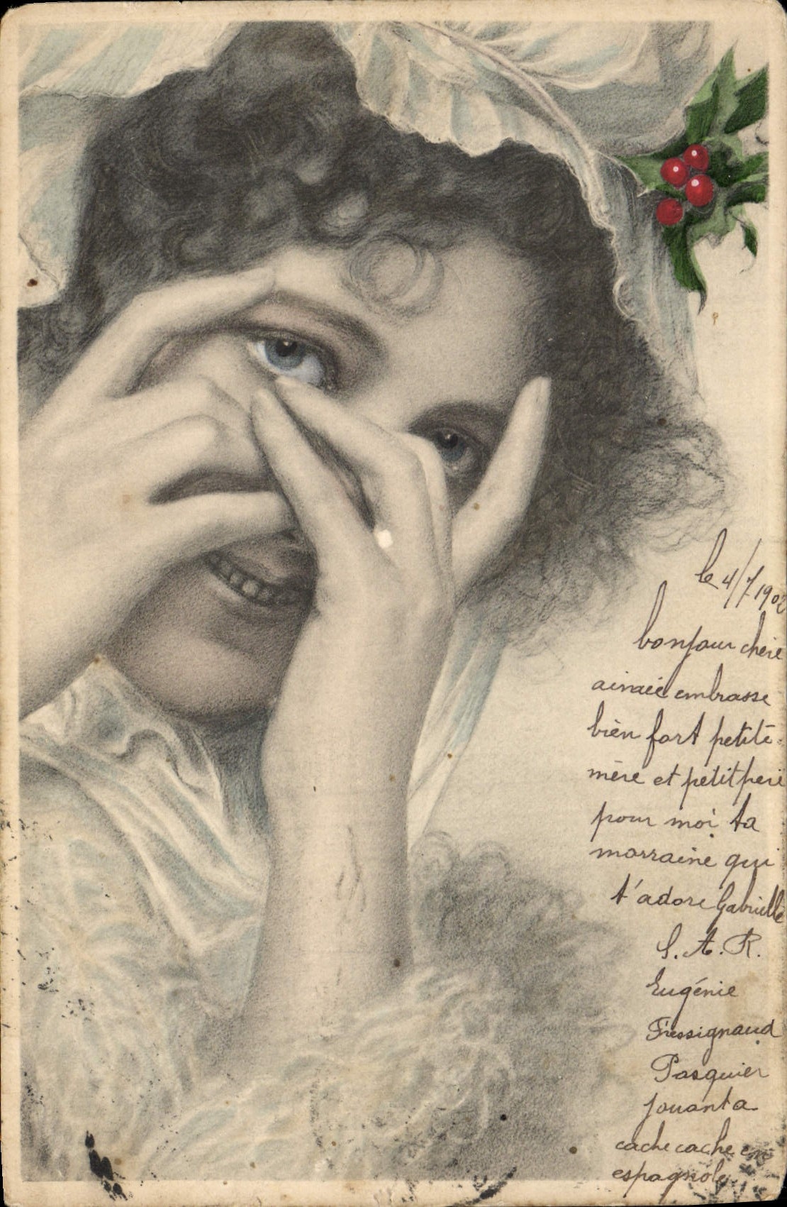 CPA Fantaisie Illustrateur Femme 